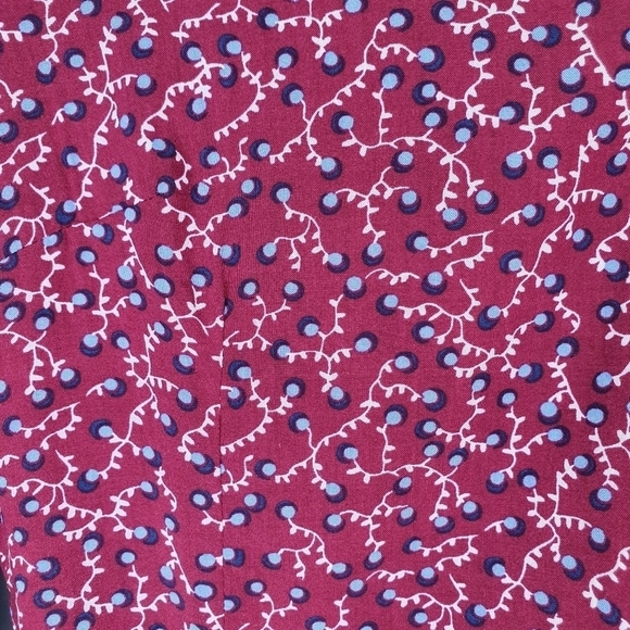 TALBOTS Faux Wrap Shirt Long‎ Sleeve Red Women's Size S/P - Picture 13 of 16